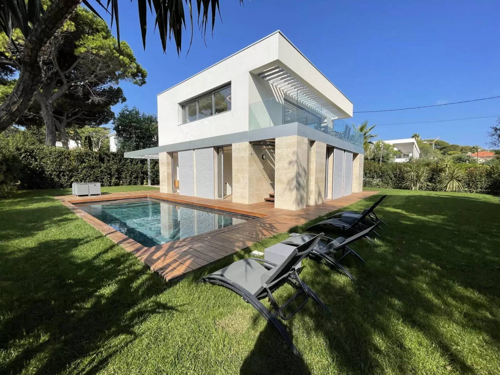 Villa jardin avec piscine