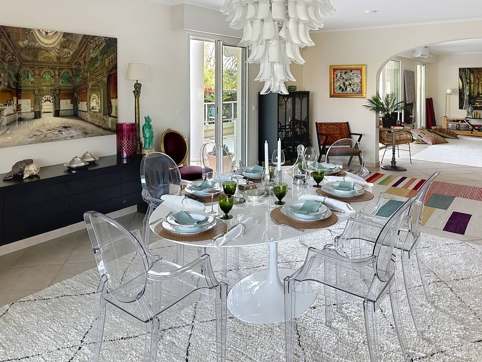 SUPERBE REZ DE JARDIN 4 PIECES MANDELEU LA NAPOULE