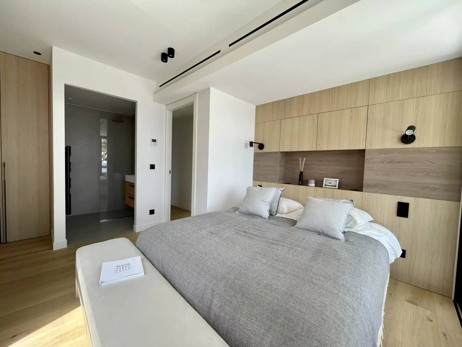 Chambre de maître rénovée