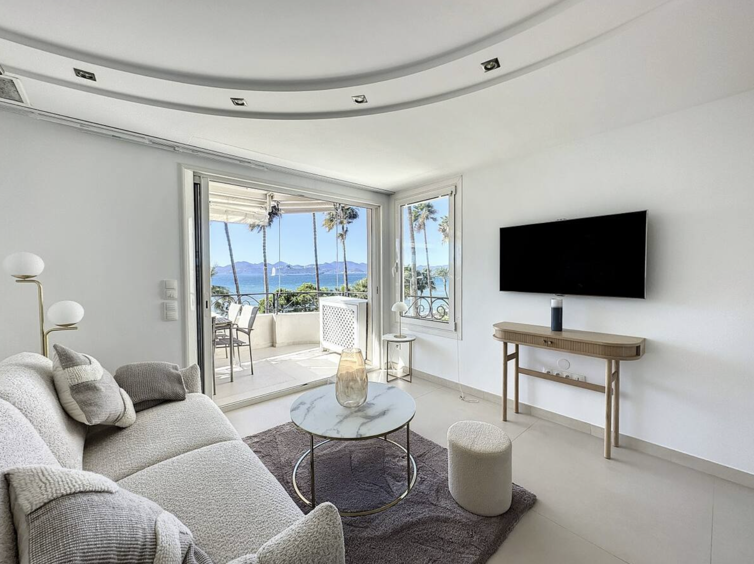 3P CANNES CROISETTE TERRASSE VUE MER