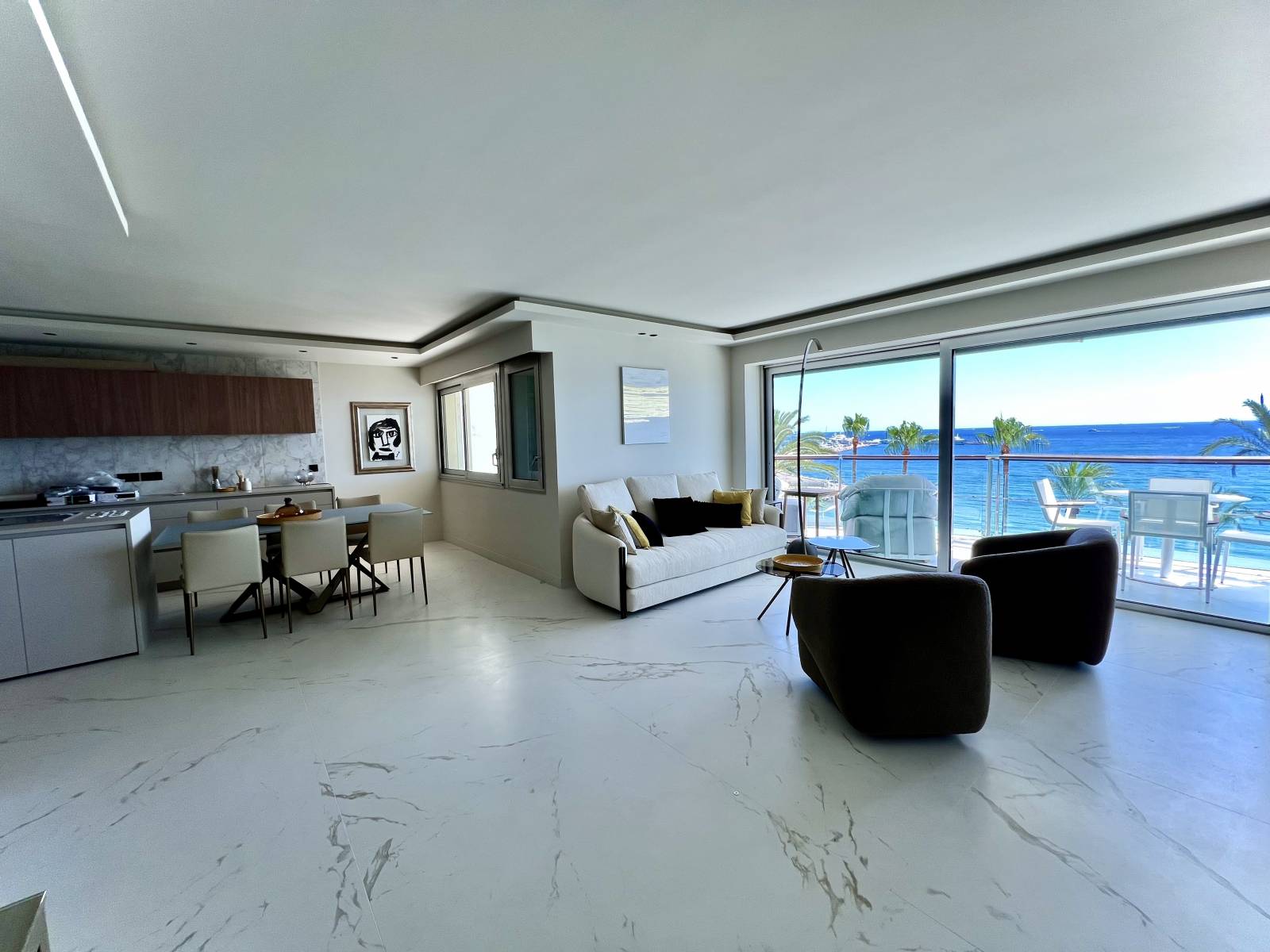 VENTE Appartement 3 Pièces 90M2 Croisette Vue Mer Cannes