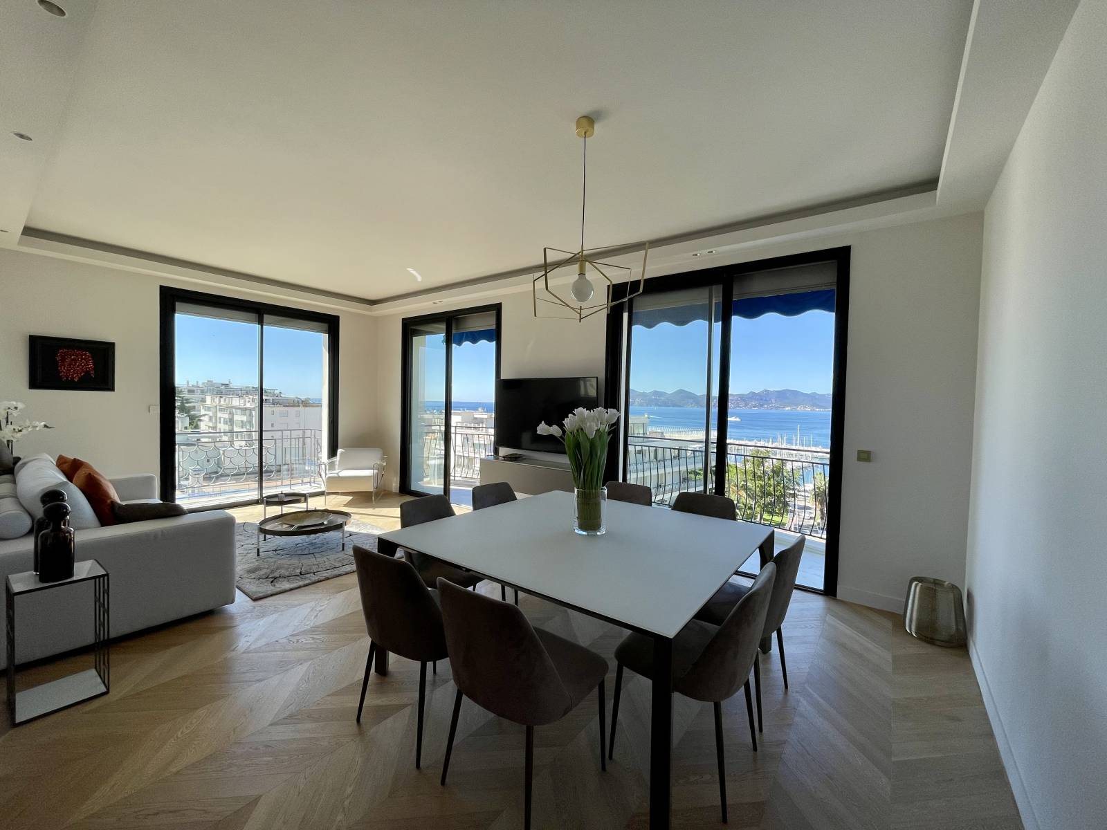 Penthouse vue mer Cannes à vendre