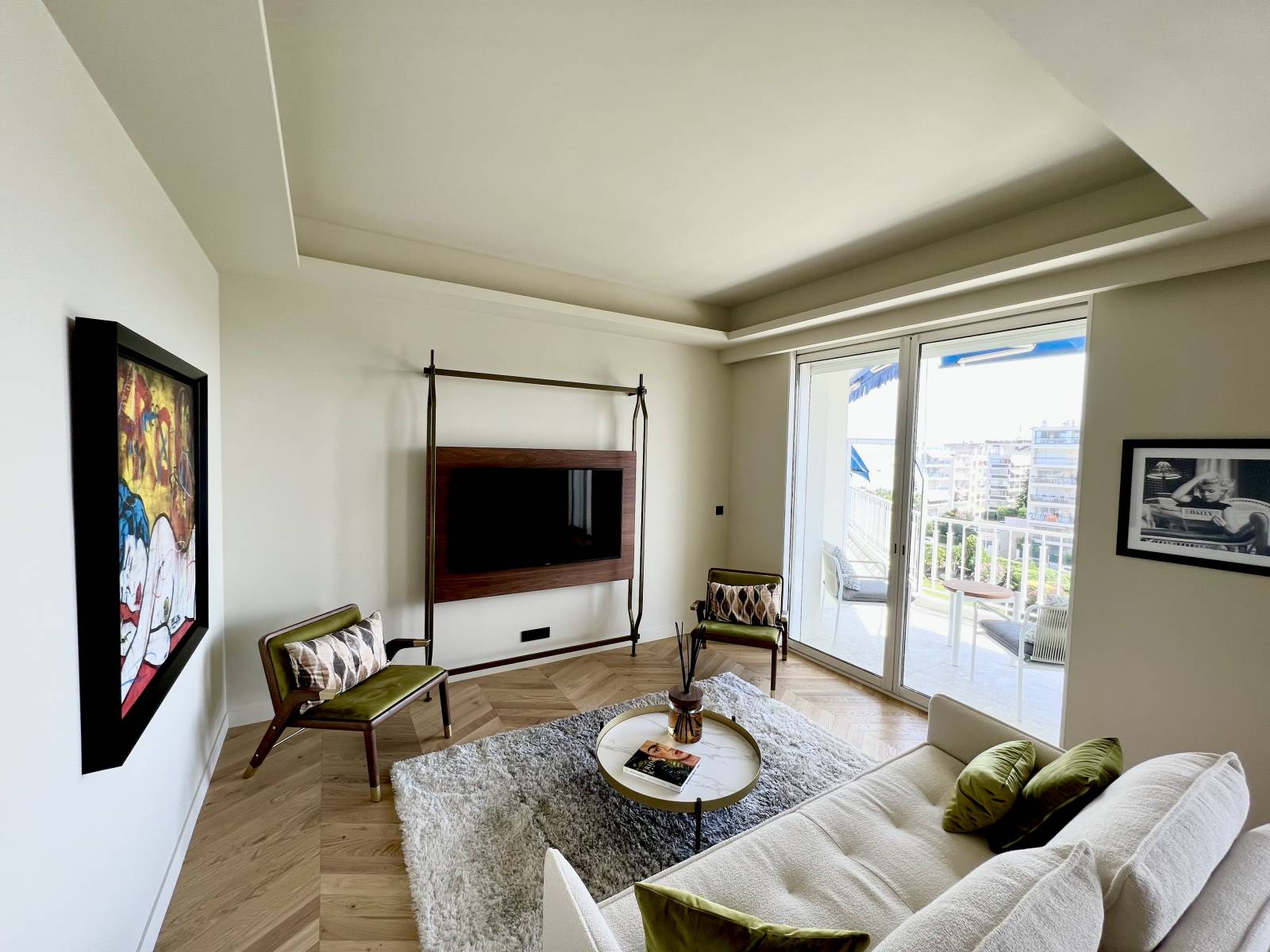 LOCATION SAISONNIERE 4 Piéces 100M2 Vue Mer Croisette Cannes