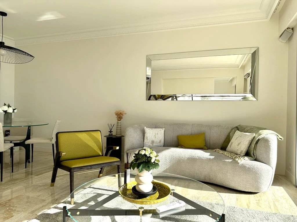 LOCATION SAISONNIERE APPARTEMENT 3P VUE MER PANORAMIQUE CANNES CALIFORNIE