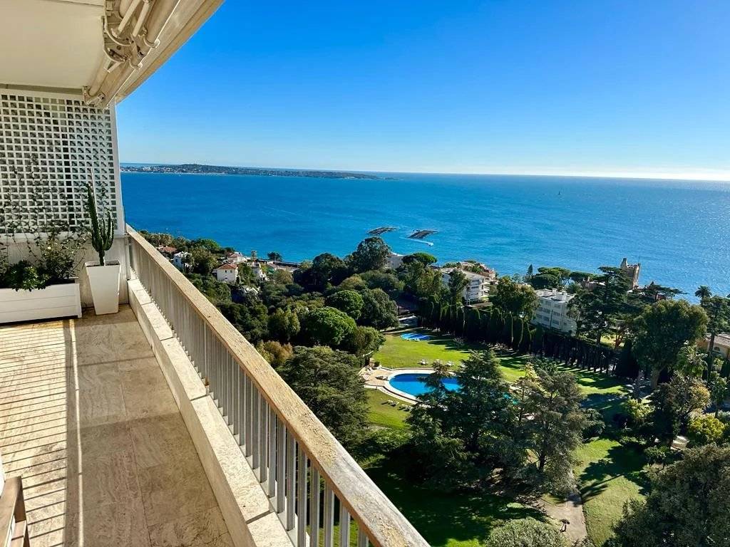 LOCATION SAISONNIERE APPARTEMENT 3P VUE MER PANORAMIQUE CANNES CALIFORNIE