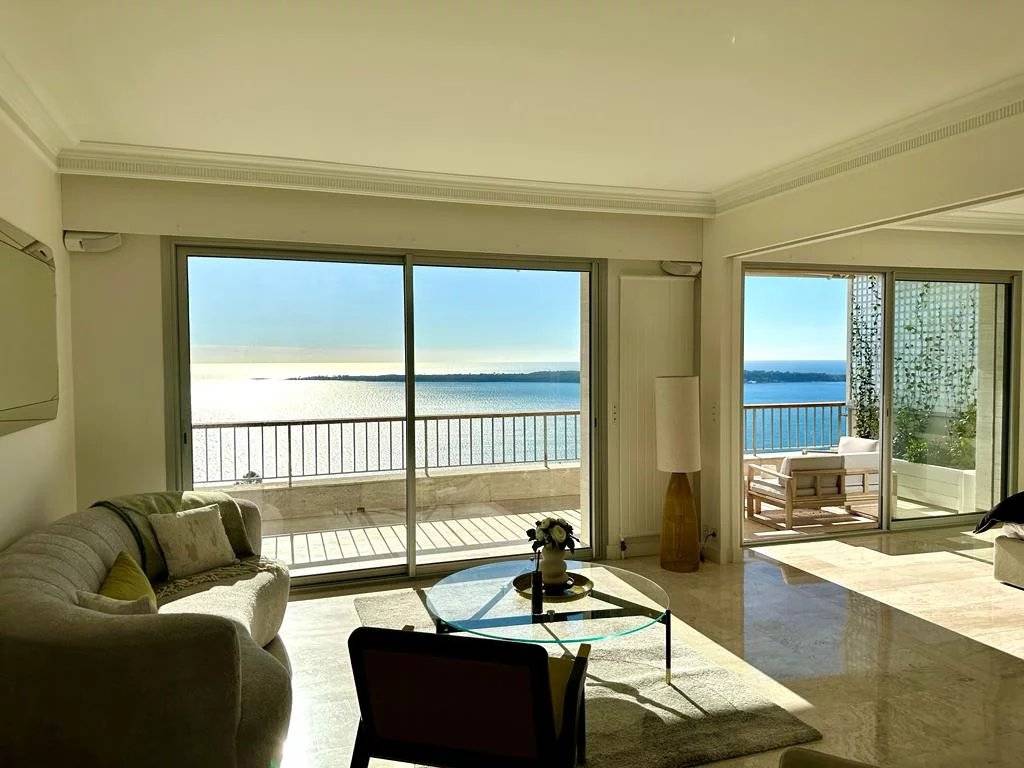 VENTE APPARTMENT 3P 91M2 VUE MER PANORAMIQUE CANNES CALIFORNIE