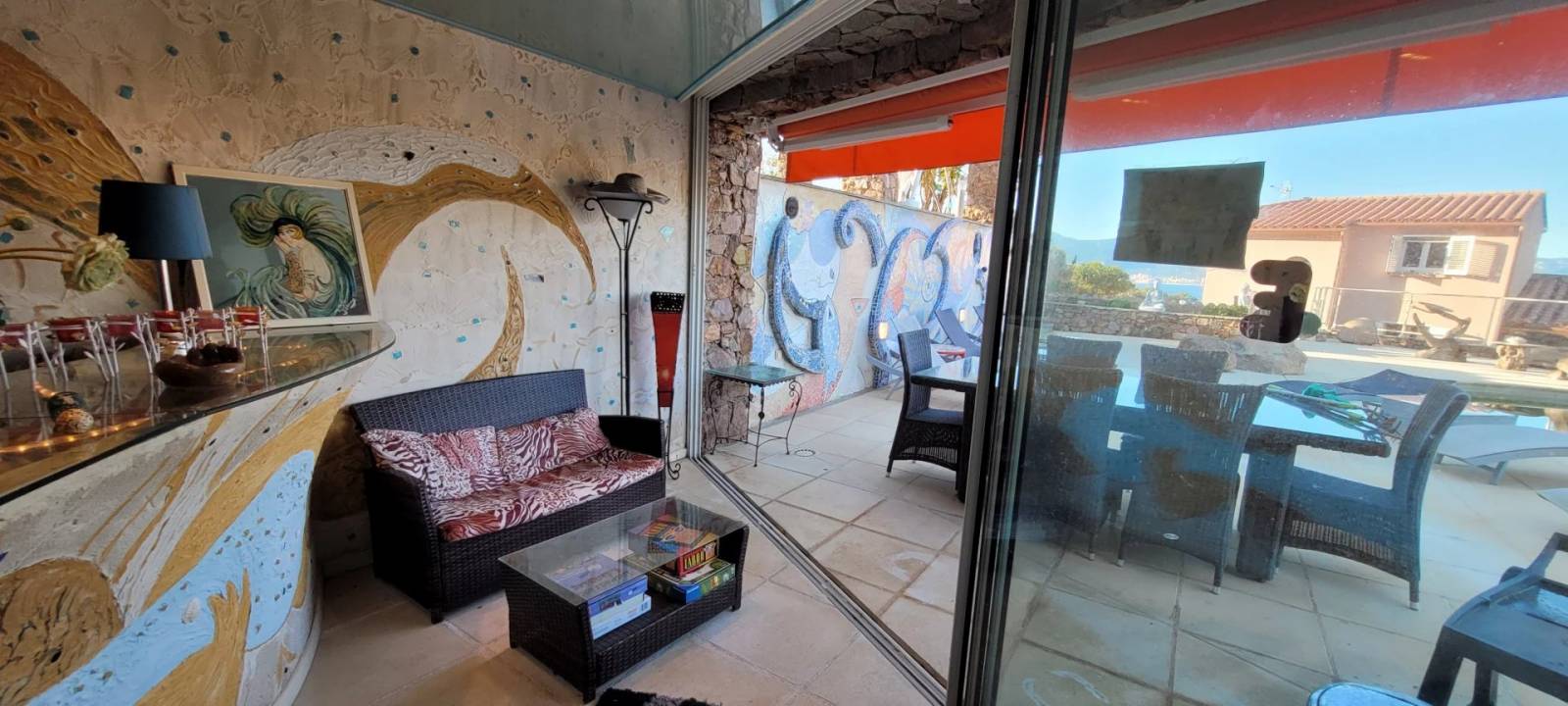 A VENDRE VILLA F5 + F2 VUE MER PORTICCIO