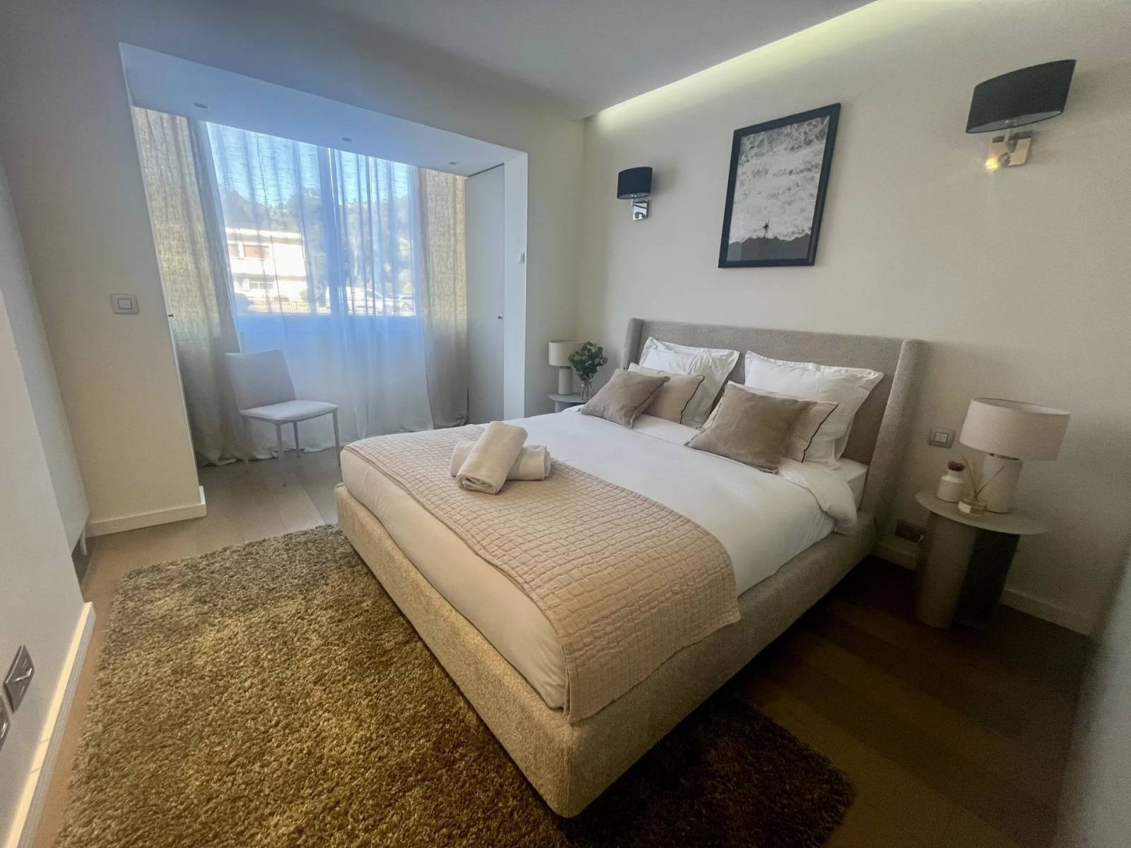 LOCATION SAISONNIERE APPARTEMENT 3 PIECES VUE MER PANORAMIQUE CANNES CALIFORNIE