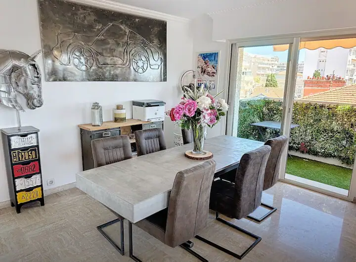 LOCATION SAISONNIERE Appartment 2 Chambres Terrasse Vue Mer Cannes