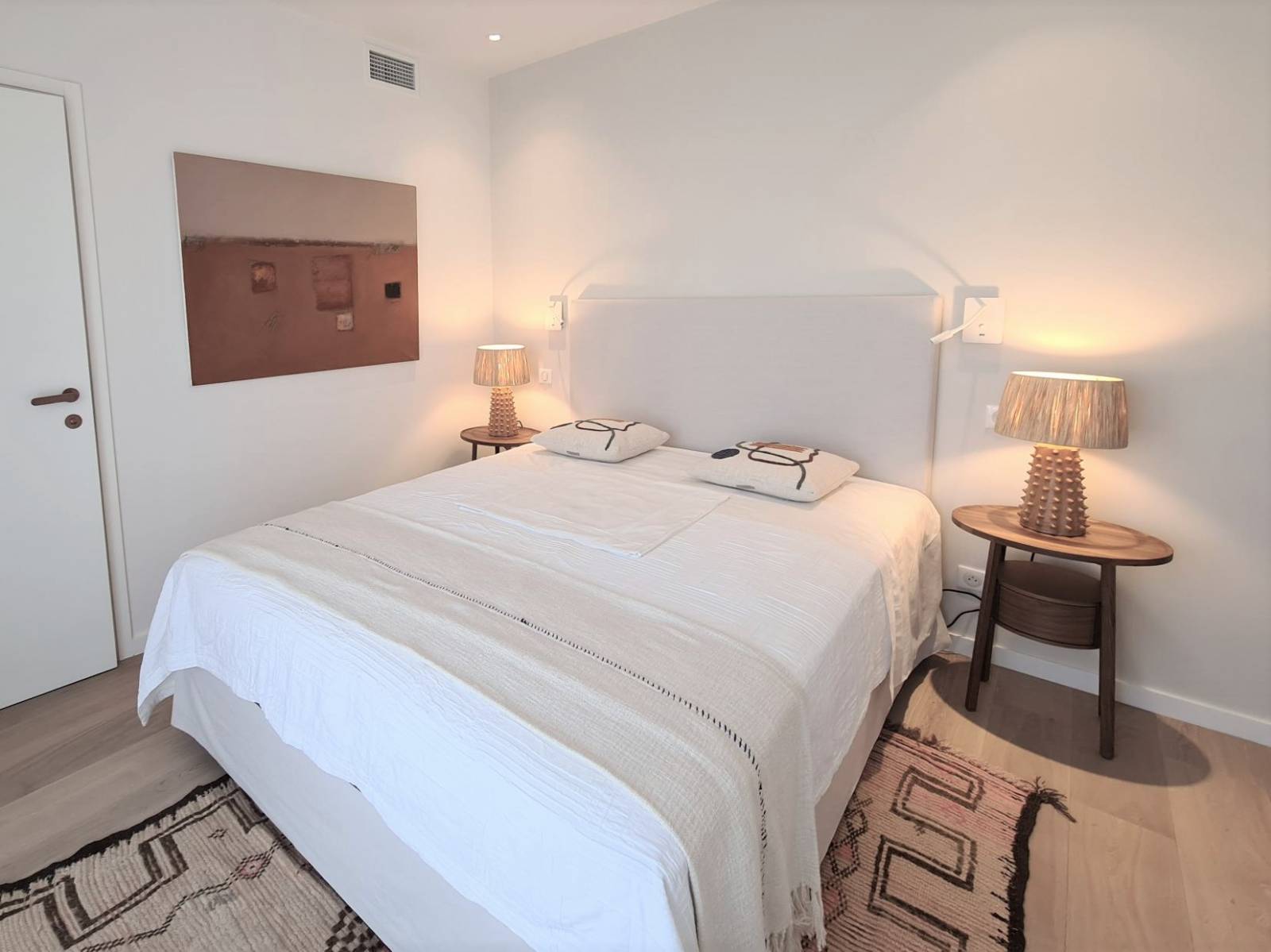 Chambre lumineuse et moderne